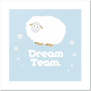 "Dream Team" Baby Sheep Posters and Art